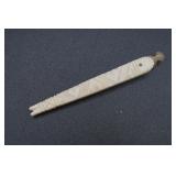 Antique Ivory Carved Nail File