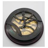 Brass Astrolabe - Glass Cracked