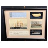 Bark "Andrew Hicks" At Sea