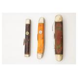 Rough Ryder Pocket Knives (2) & Frost Cutlery