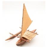 Outrigger Canoe Model Borabora