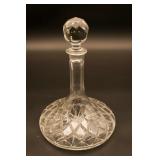 Crystal Ship Decanter