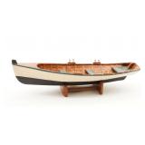 Boston Whitehall Tender Rowing Boat Model