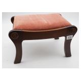 Wooden Upholstered Foot Stool
