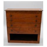 Table Top Drawer Set, One Drawer Missing