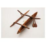 Hawaiian Outrigger Canoe Model