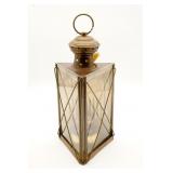 Brass Carriage Lamp With Triangular Body