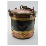 Copper And Brass Port Ship Lantern
