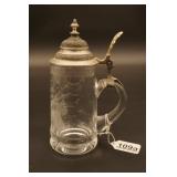 Cut Glass Beer Stein