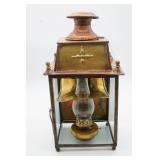 Copper And Brass Kerosene Lantern