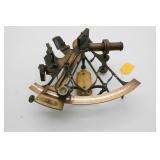 Brass Sextant By Hayes Brothers Cardiff & Barry