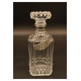 Decanter w/Scotch Stieff Pewter Tag