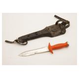 Voit Diving Knife With Sheath