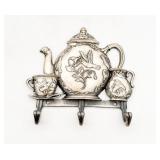 Hummingbird Teapot Key Holder