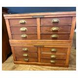 Pair of National Cash Register Co. 6 Drawer Bases