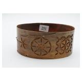 Hand Carved Round Box