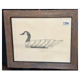 Canada Goose Print by Fields Lee Scarborough