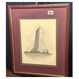The Wright Brothers Memorial Print by