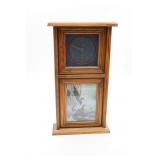 Oak Wall or Table Clock Ducks