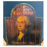 George Washington Pub Sign