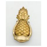 Brass Pineapple Door Knocker