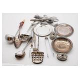Silver Plated Plates, Bowls, Flatware, Serving