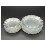 Vitrosax Italy Bormioli Salad Plates (12)