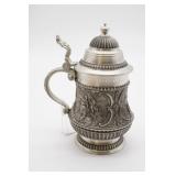 German Pewter Beer Stein