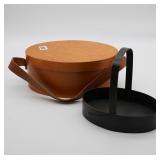 (2) Frye's Measure Mill Oval Pantry Boxes