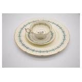 Coalport Queen Elizabeth Saucer, Geneva Teacup