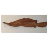 Hand Carved Wood Fish by Ernest Hand 2005