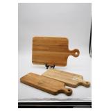 (3) Wood Cutting Boards