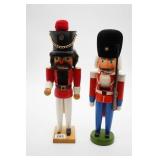 (2) German Nutcrackers ~ (1) Missing Wood Boot