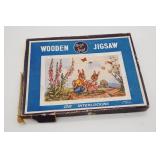 High Spot Wooden Jigsaw Puzzle of Rabbits