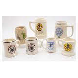 Vintage Stoneware Beer Stein/Mugs