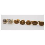 14kt Gold Overlay Military and Academic Crest