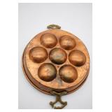 Copper Egg Poaching Pan