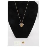 Stella & Dot Necklace & Charms