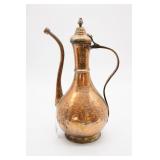 Antique Middle Eastern Copper Ewer