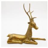 Vintage Brass Deer MCM