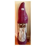 Large Wood Hand Carved Santa