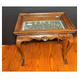 Wooden Military Medal Display Table