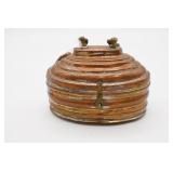 Turkish Copper Over Tin Soap Box