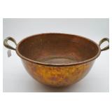 Large Copper Mixing Bowl