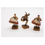 Hand Carved Bavarian Dancers