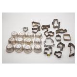 Metal Cookie Cutters & Tart Pans