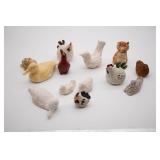 Assorted Hobbyist Animal Figurines