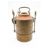 Indian Brass Tiffin Carrier