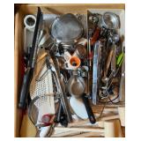Contents of Drawer Various Utensils