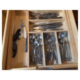 Contents of Utensil Drawer Flatware
